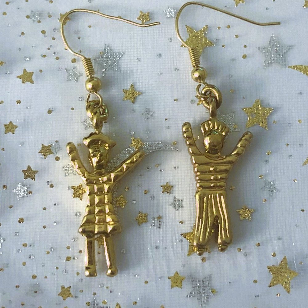 1980s Vintage Dangle Earrings